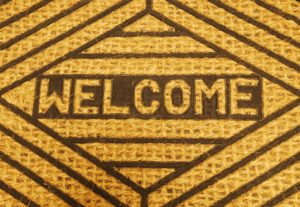 Welcome mat